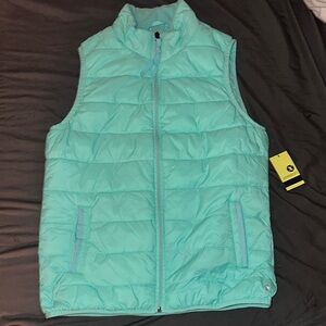 Mint Green Puffer Vest